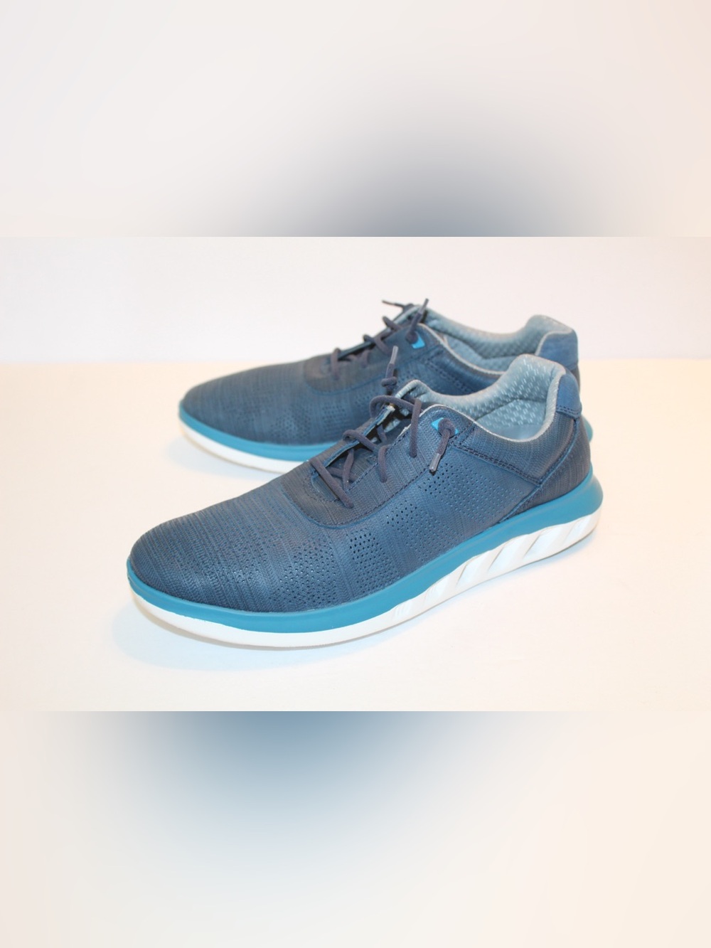 Johnston & Murphy Activate U Throat Leather Shoes Size Mens 9M